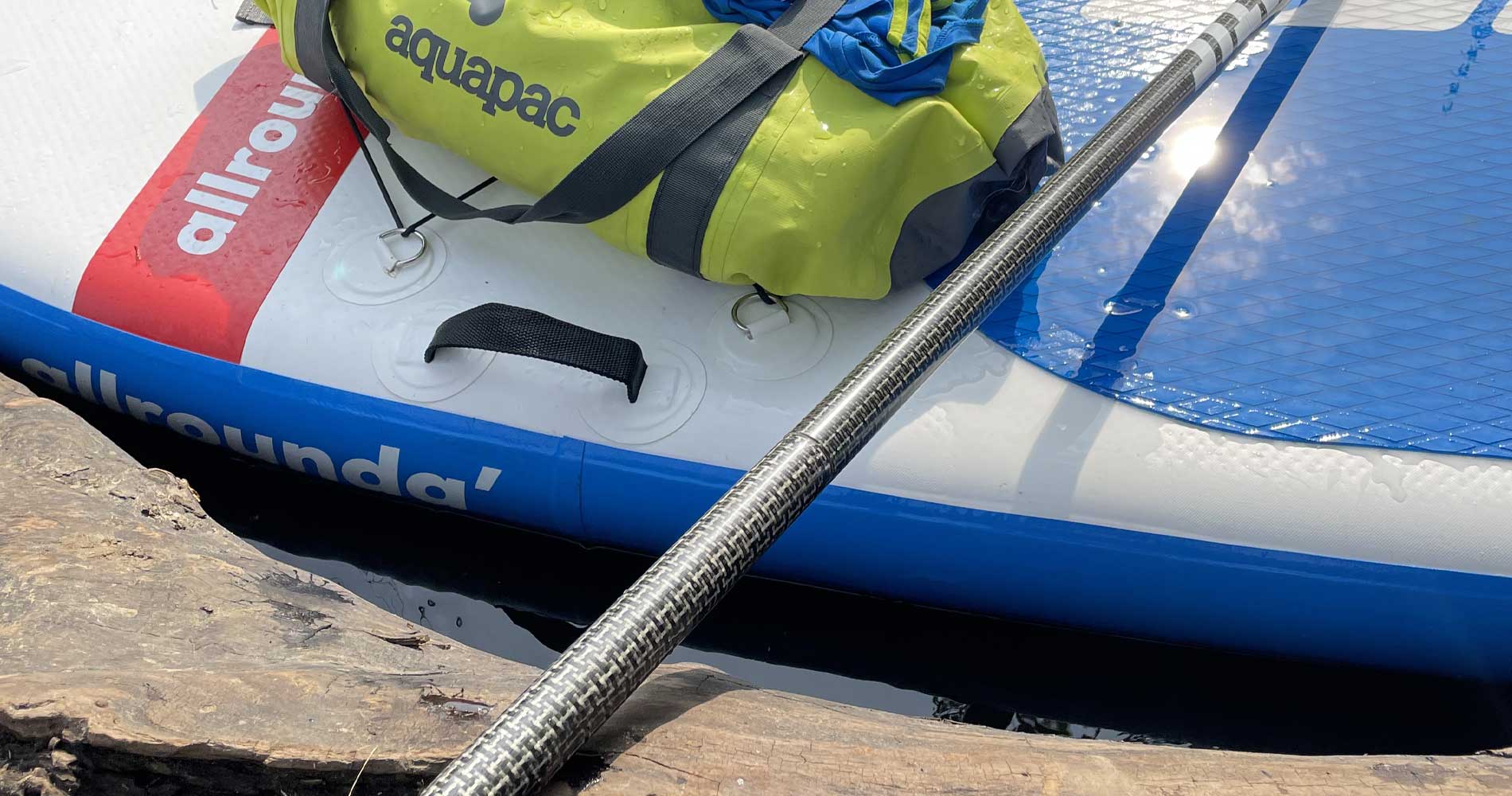 Górska rzeka na Mazowszu czyli SUP-em po Rawce