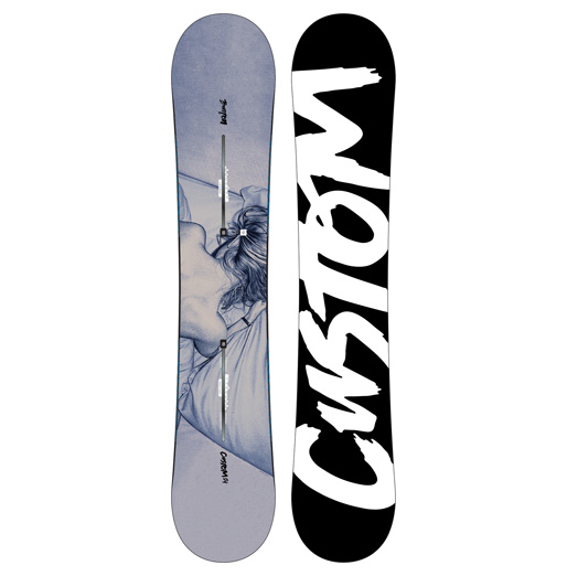 burton custom twin flying v snowboard 2016 - White Compatibility The Channel Board Mount is compatible with all major bindings and lets you dial in the stance exactly the way you like it. Twin Flying V
