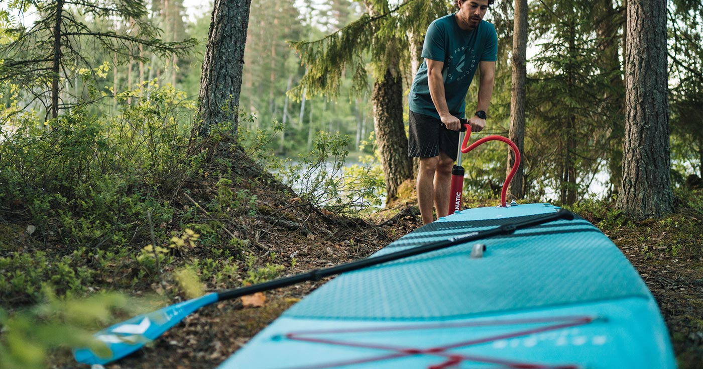 Tak wyglądają zajęcia wprowadzające SUP w Fun Wind