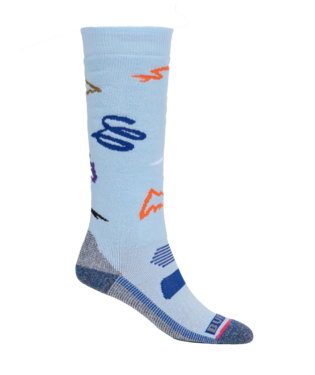 Kids' Performance Midweight Socks - Scribble