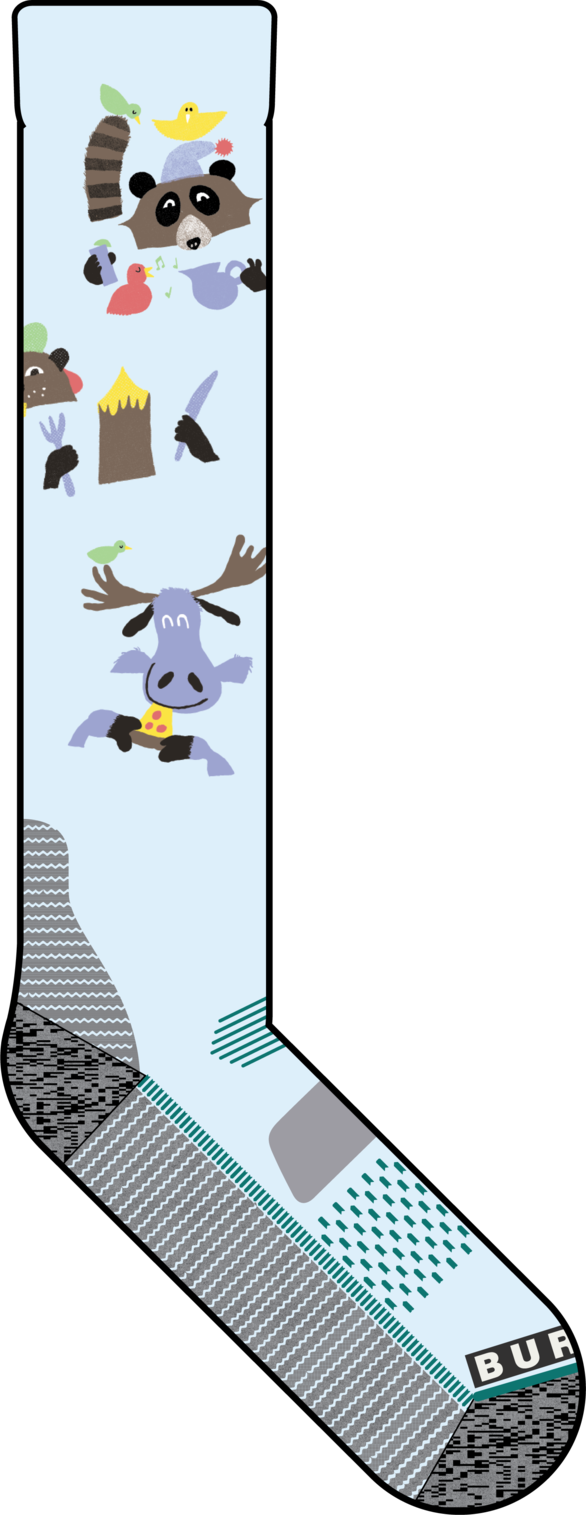 Kids' Performance Midweight Socks - Critters