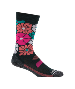 Kids' Performance Midweight Socks - Pop Floral