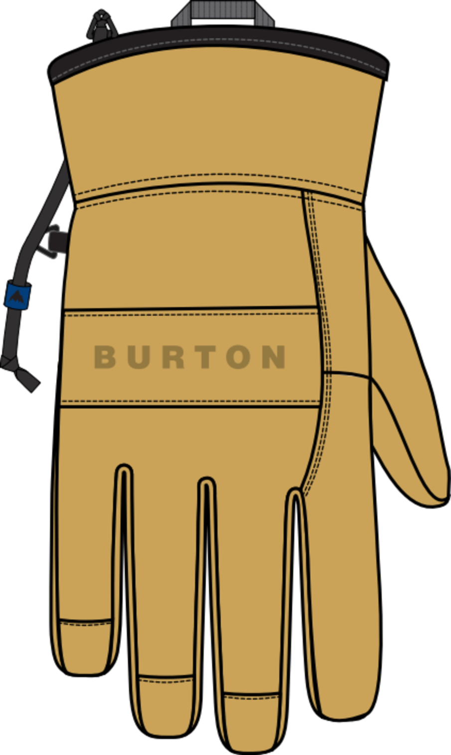 Men's Lifty Leather Gloves - Rawhide
