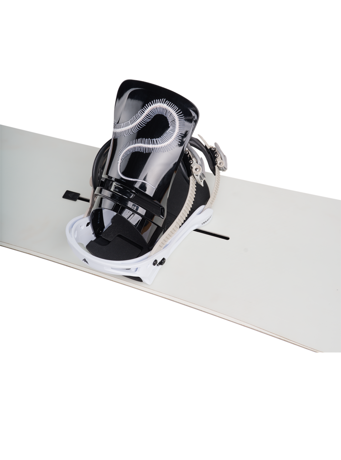 Men's Cartel Re:Flex Snowboard Bindings - Skeleton Snake
