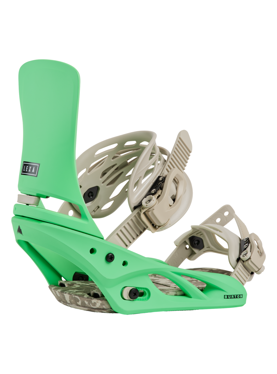 Women's Lexa Re:Flex Snowboard Bindings - Green Voltage