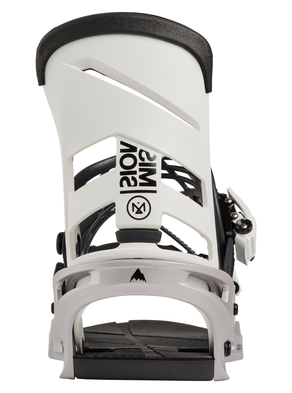 Men's Mission Re:Flex Snowboard Bindings - White/Silver