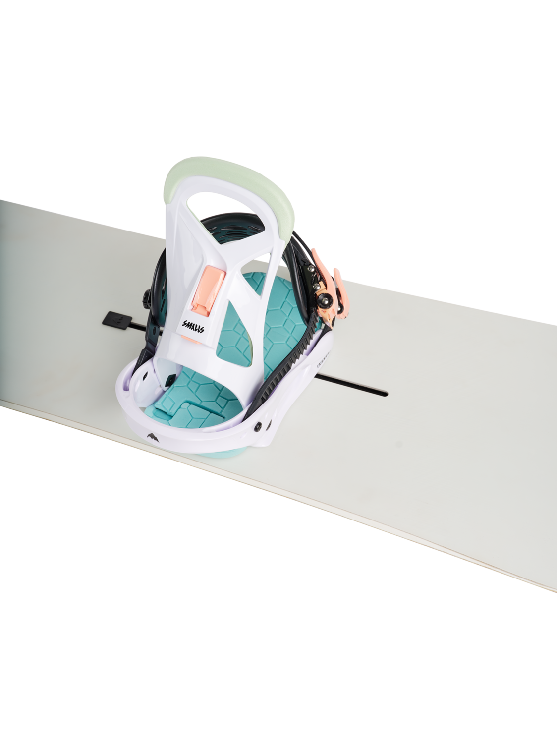 Kids' Smalls Re:Flex Snowboard Bindings - White/Multi