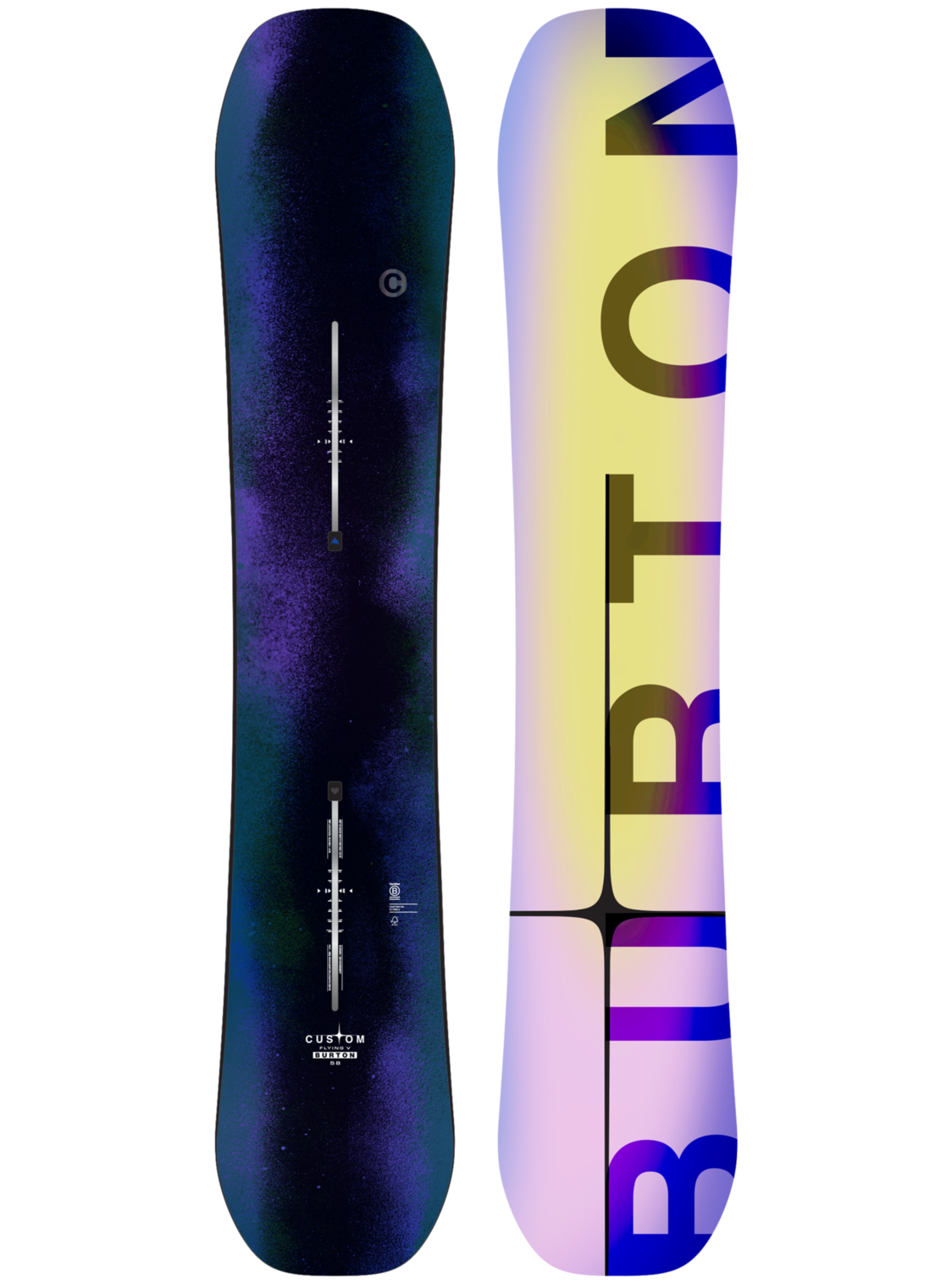 Men's Custom Flying V Snowboard - Faded