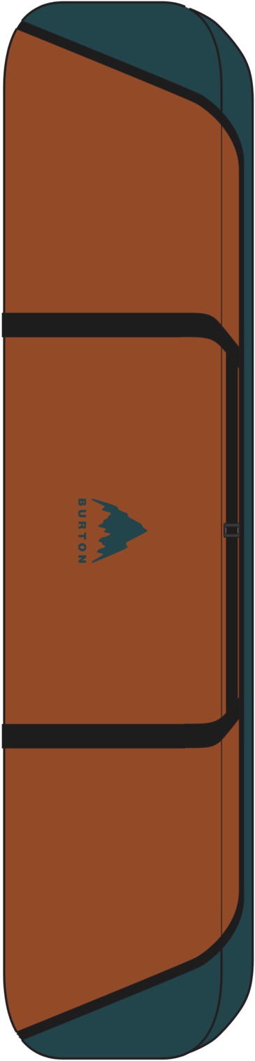Space Sack Snowboard Bag - Spiced Chai/Atlantic Teal