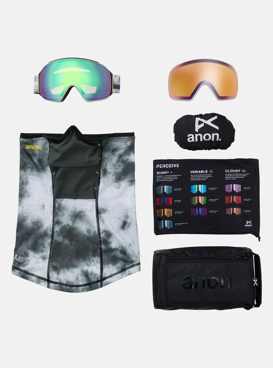 Anon M4 Goggles (Toric) + Bonus Perceive Lens + MFI® Face Mask