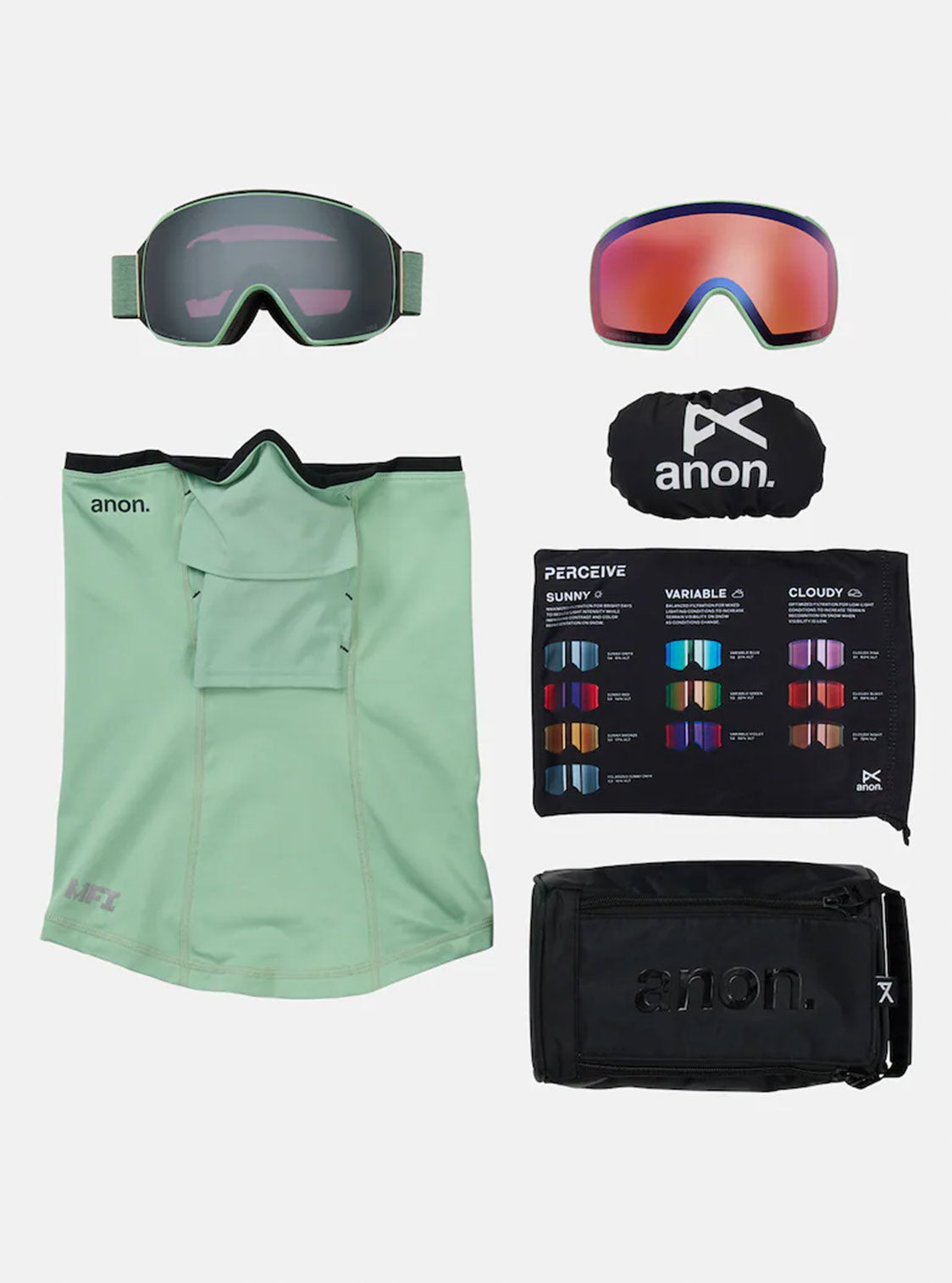 Anon M4 Goggles (Toric) + Bonus Perceive Lens + MFI® Face Mask
