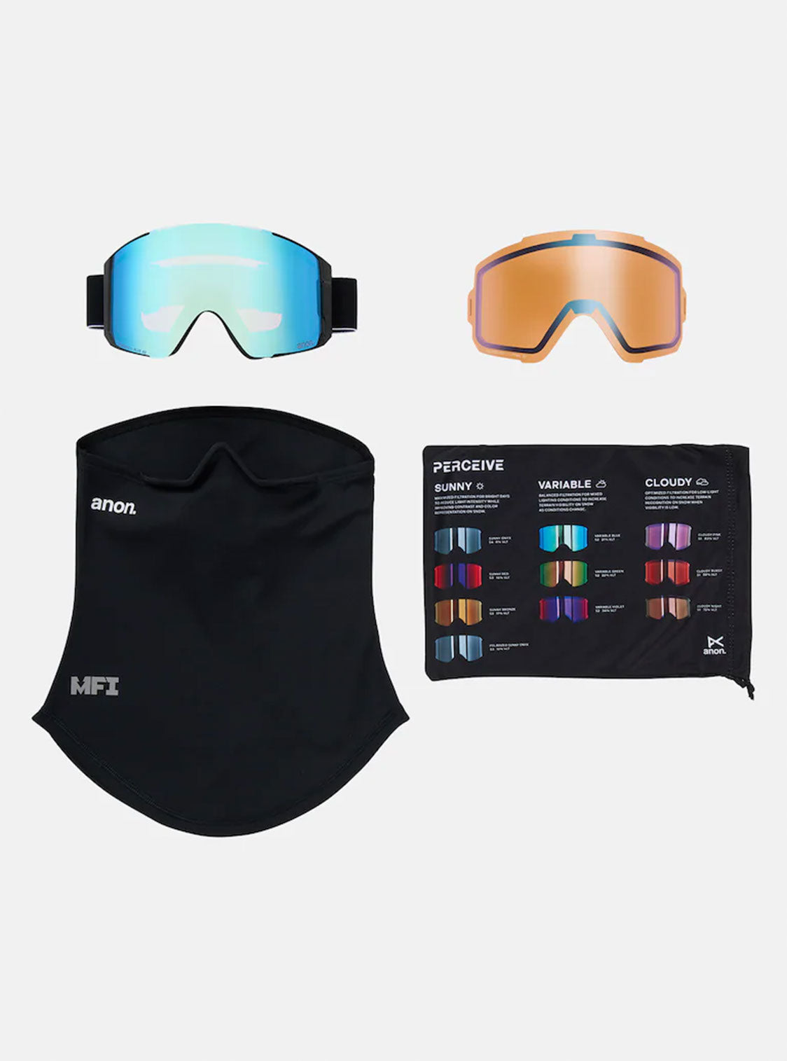 Anon Sync Goggles + Bonus Lens + MFI® Face Mask
