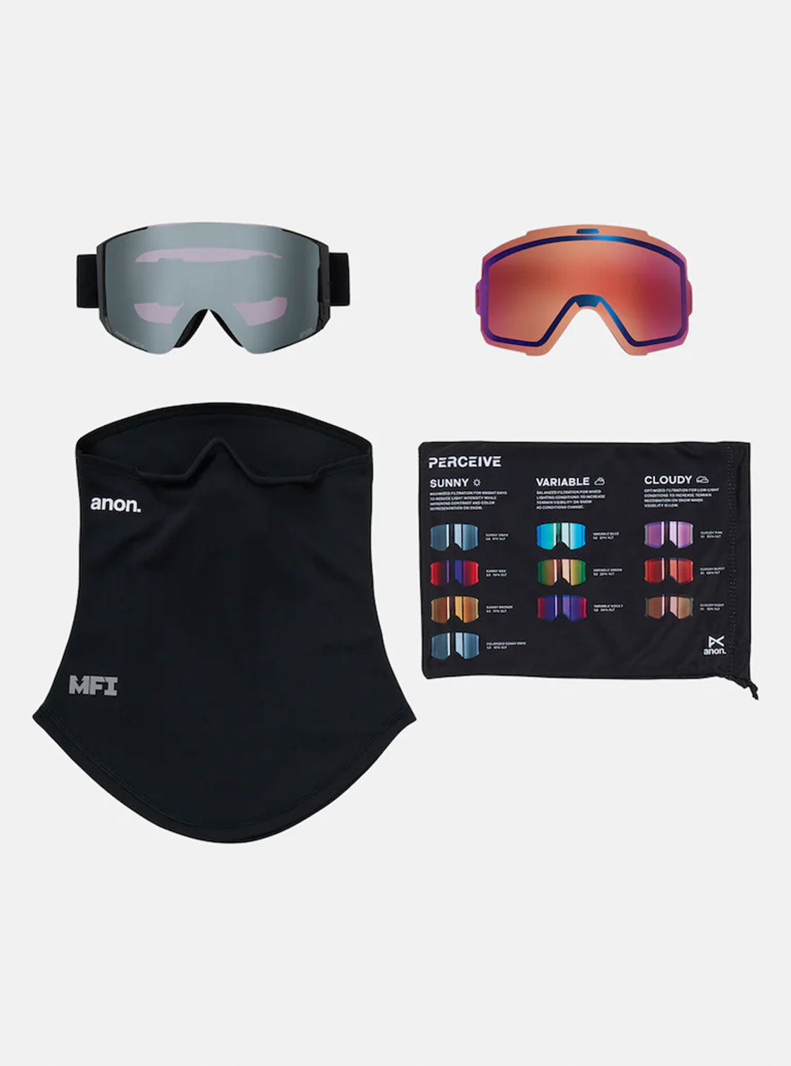 Anon Sync Goggles + Bonus Lens + MFI® Face Mask