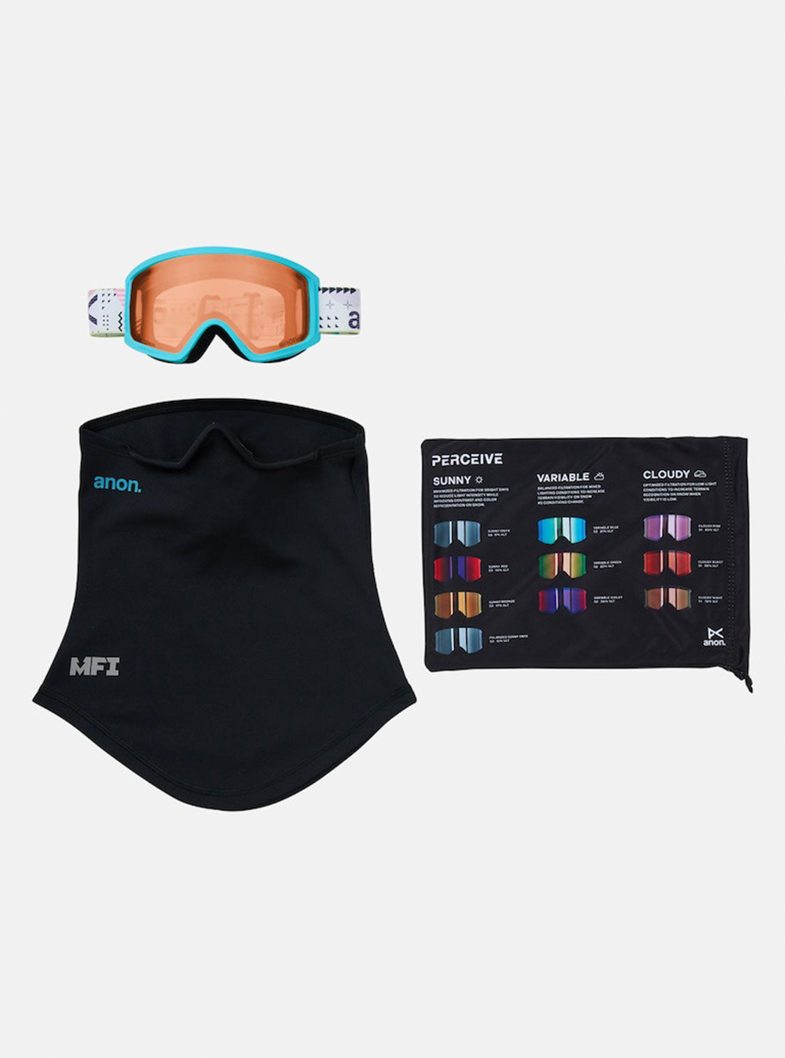 Anon Tracker 2.0 Goggles + MFI® Face Mask