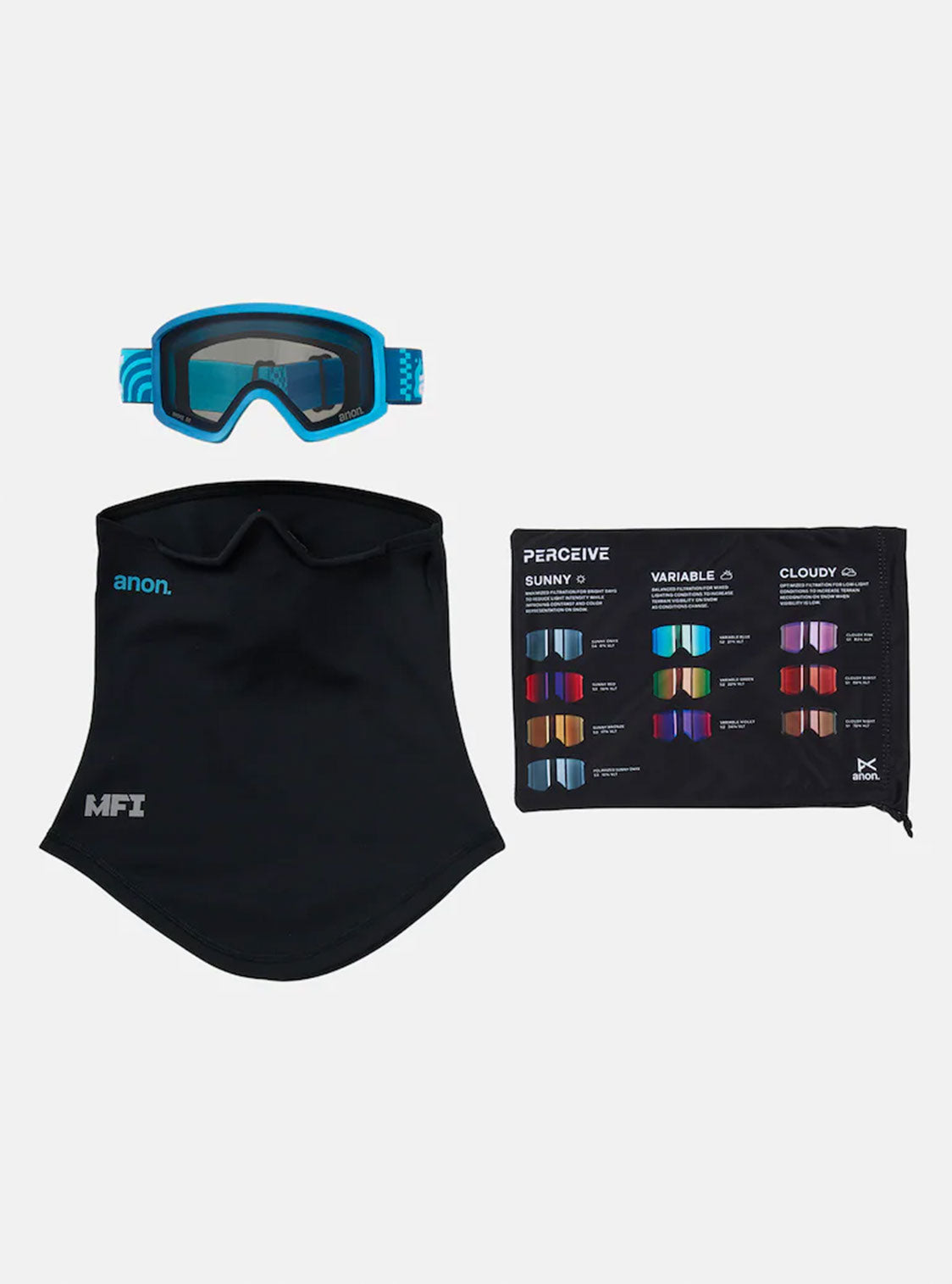 Anon Tracker 2.0 Goggles + MFI® Face Mask
