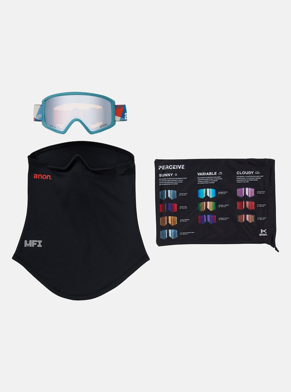 Anon Tracker 2.0 Goggles + MFI® Face Mask