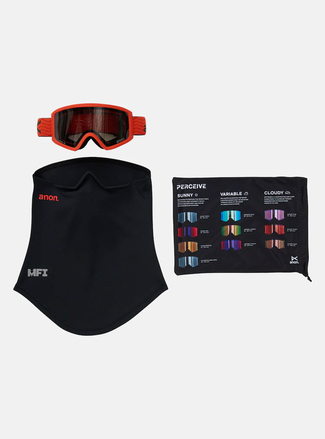 Anon Tracker 2.0 Goggles + MFI® Face Mask