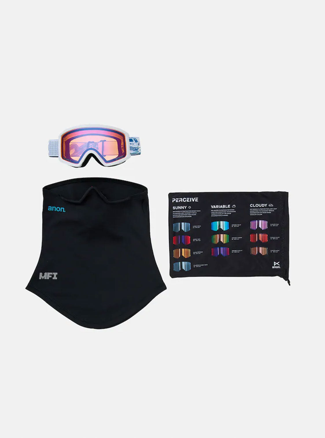 Anon Tracker 2.0 Goggles + MFI® Face Mask