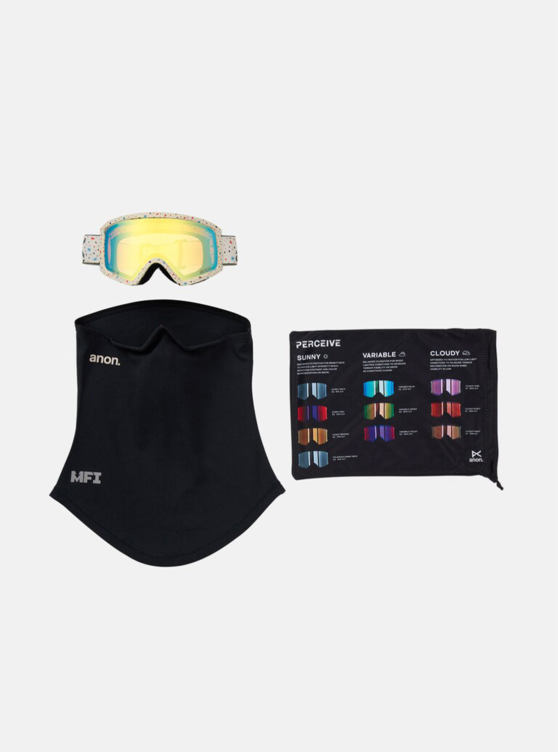 Anon Tracker 2.0 Goggles + MFI® Face Mask