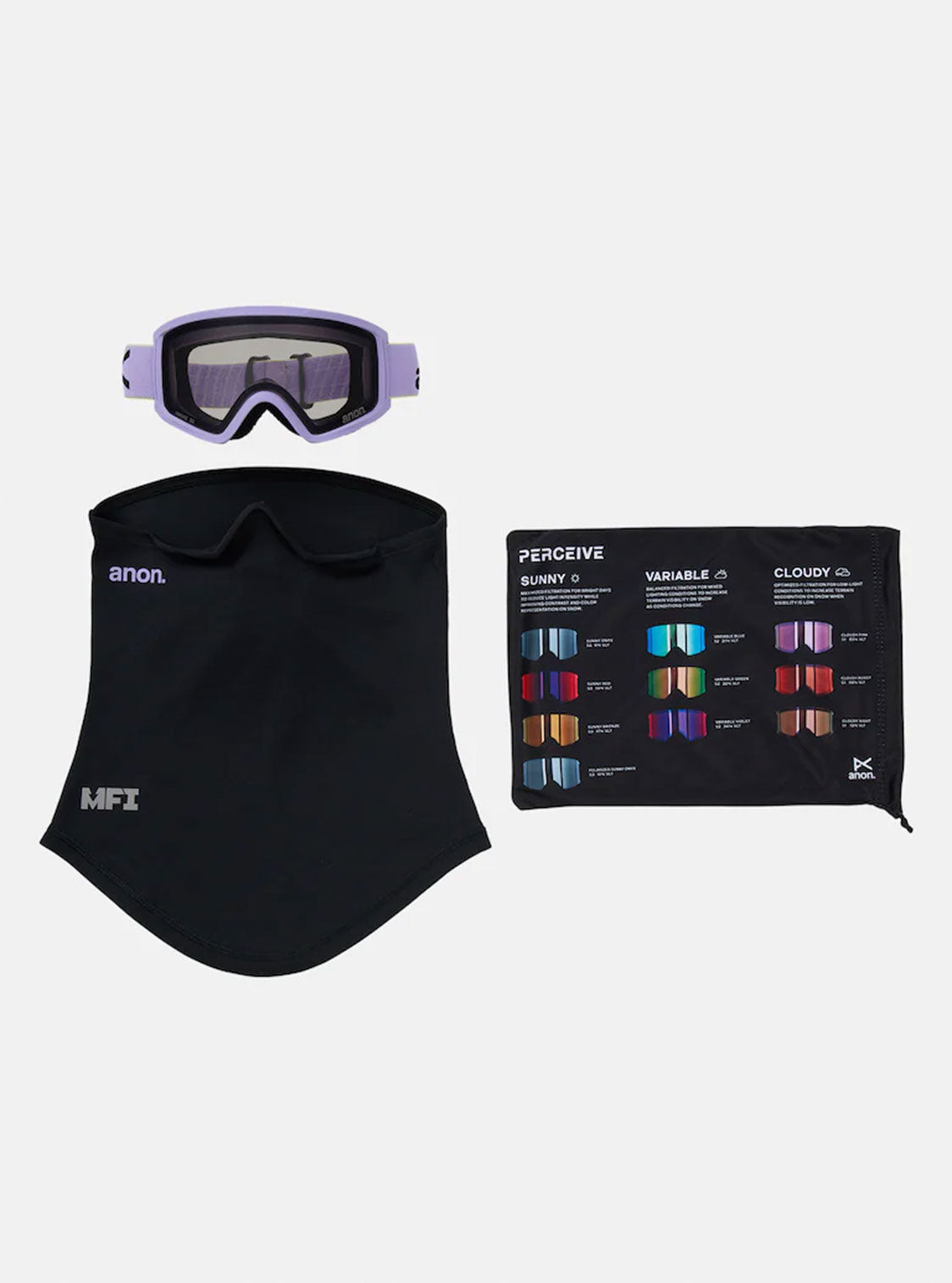 Anon Tracker 2.0 Goggles + MFI® Face Mask
