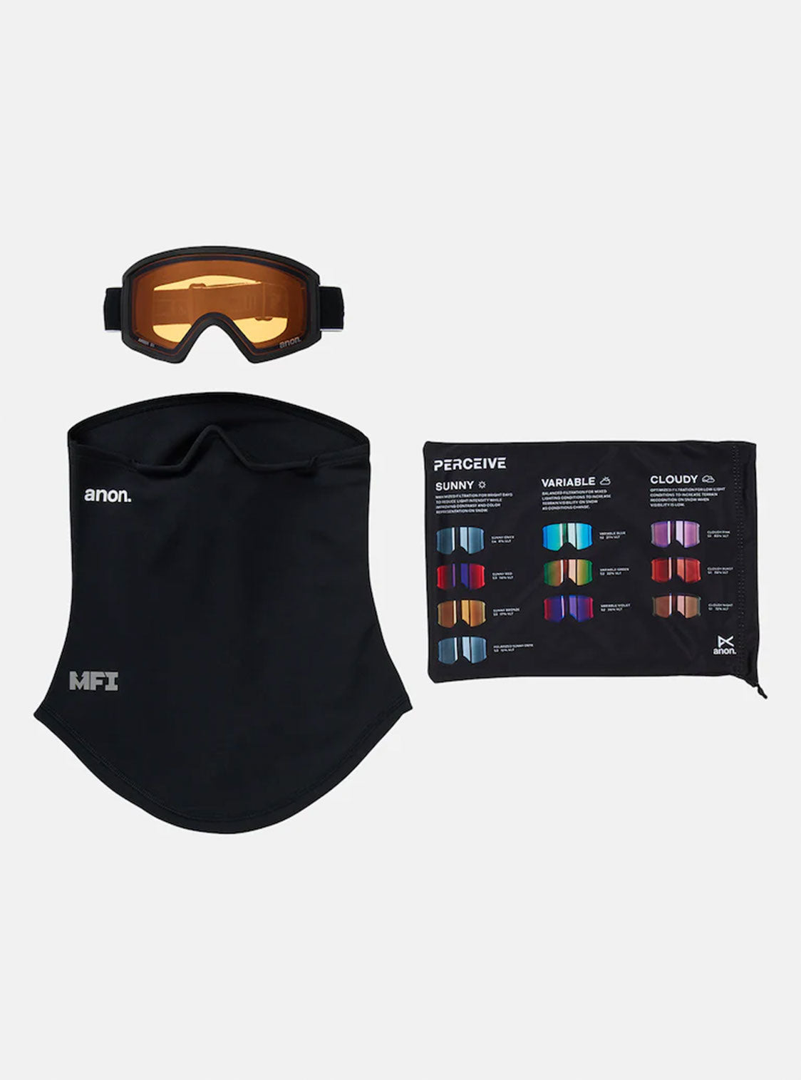 Anon Tracker 2.0 Goggles + MFI® Face Mask