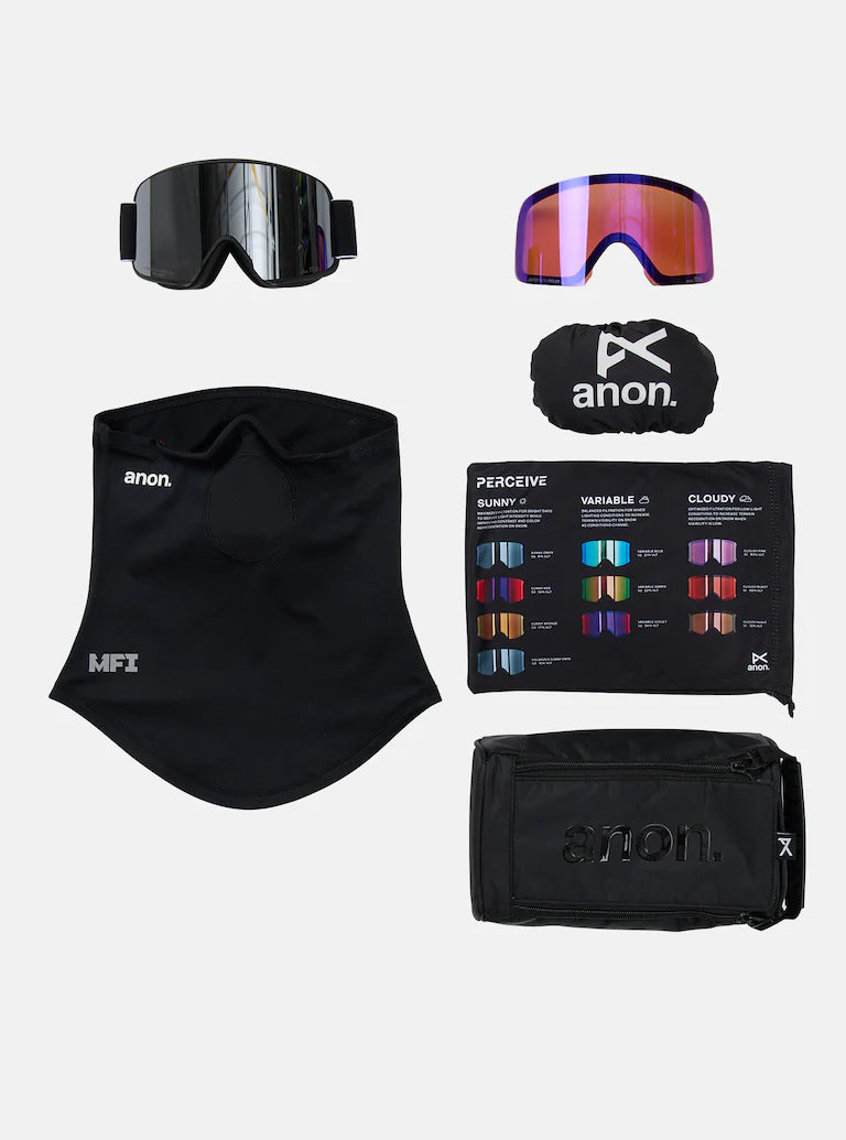 Anon M6 Goggles + Polarized Perceive Lens + MFI® Face Mask