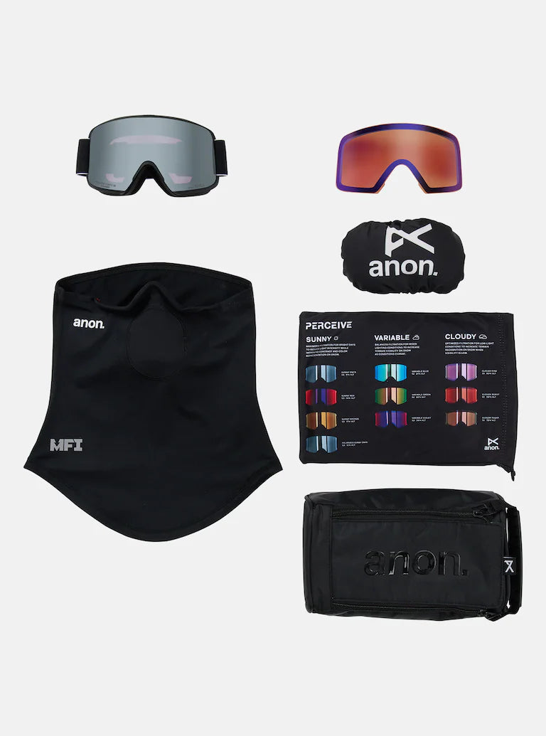 Anon M6S Goggles + Polarized Perceive Lens + MFI® Face Mask