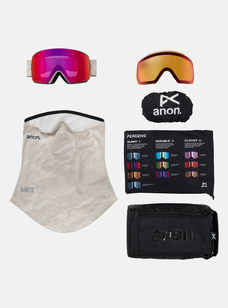 Anon M5 Goggles + Bonus Lens + MFI® Face Mask