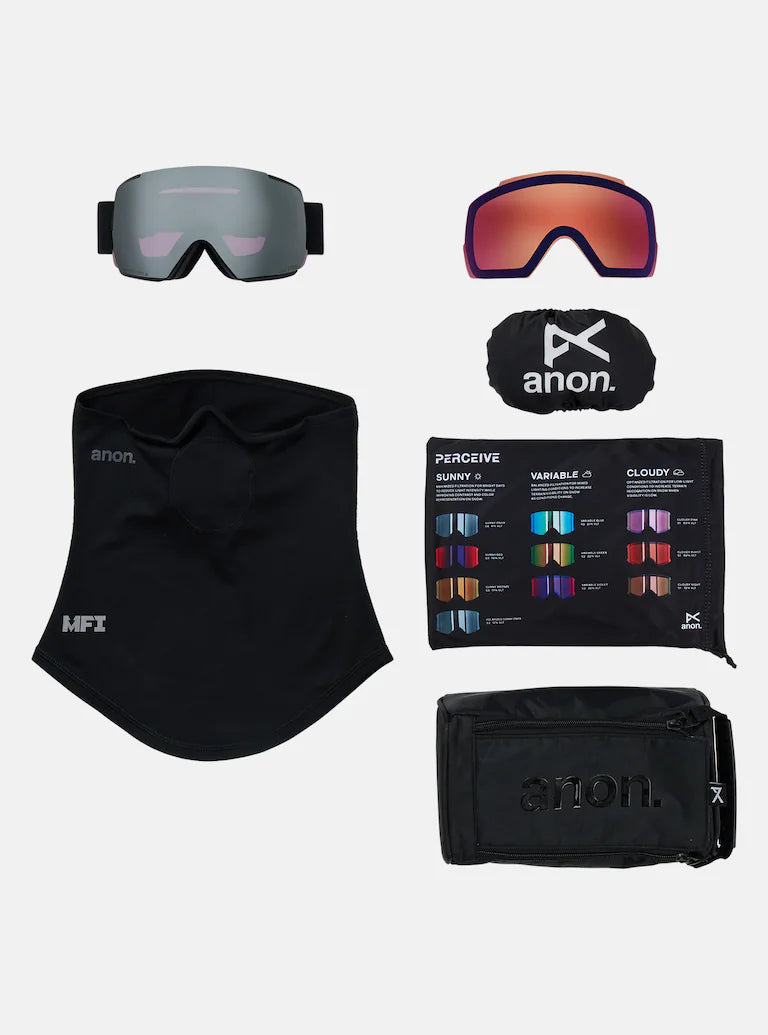 Anon M5 Goggles + Bonus Lens + MFI® Face Mask