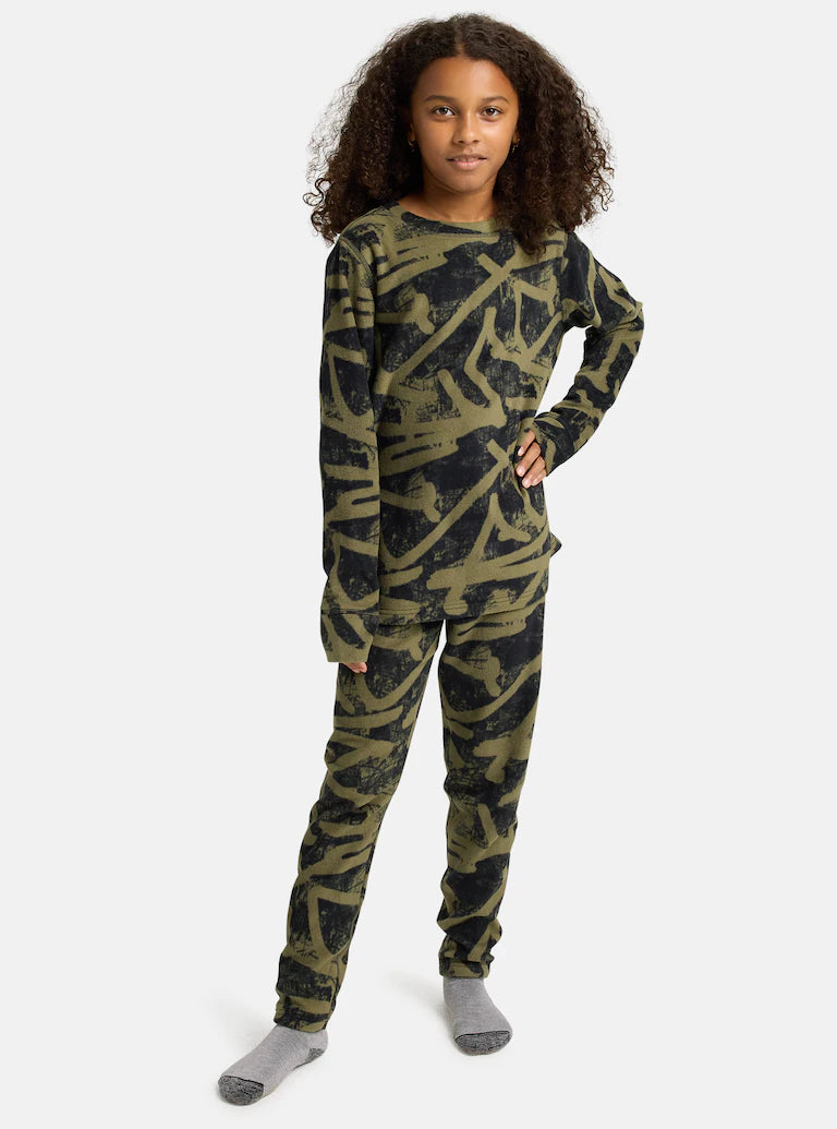 Bielizna Termiczna Kids' Burton Fleece Base Layer Set
