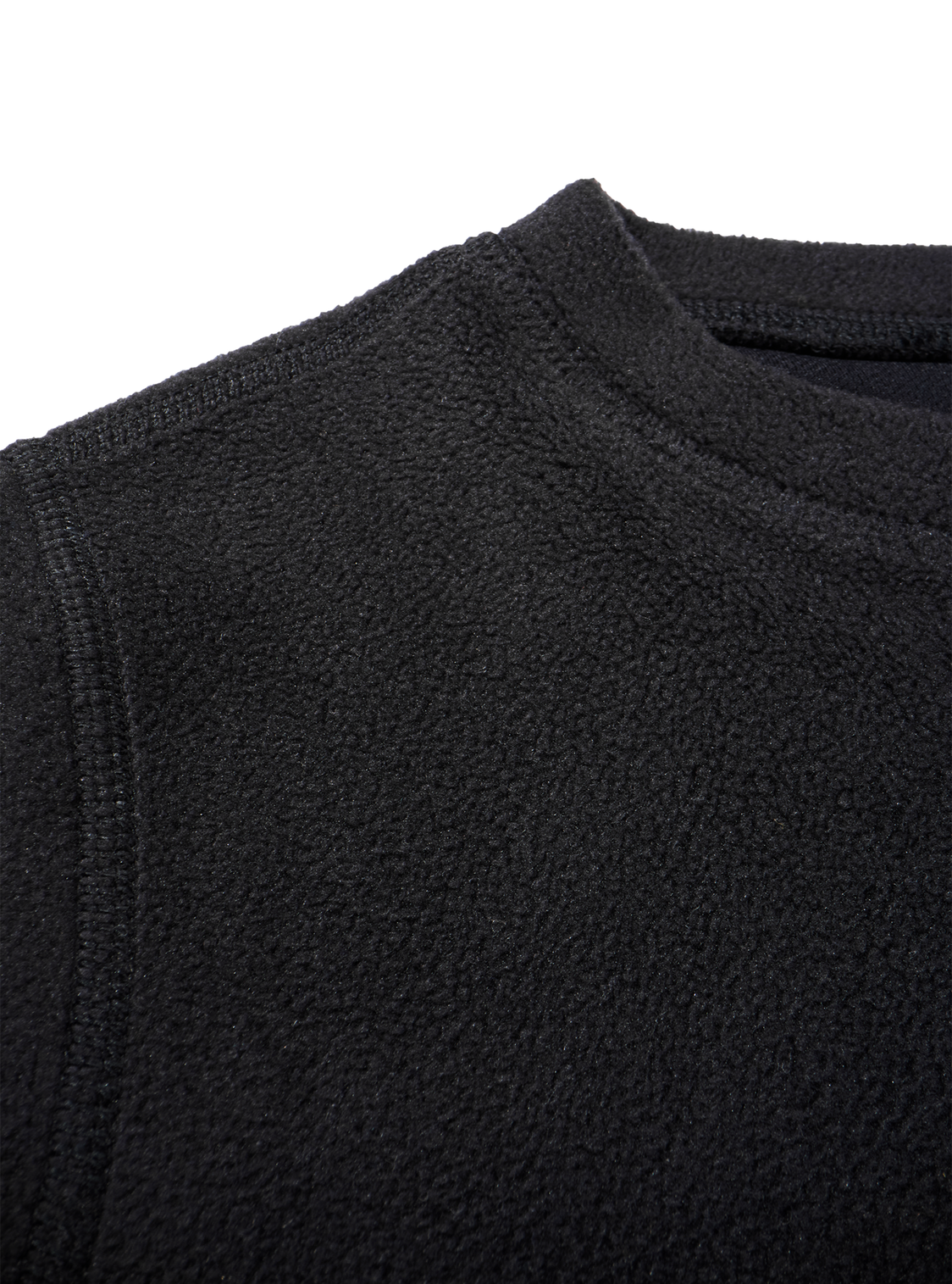Kids' Fleece Base Layer Set - True Black