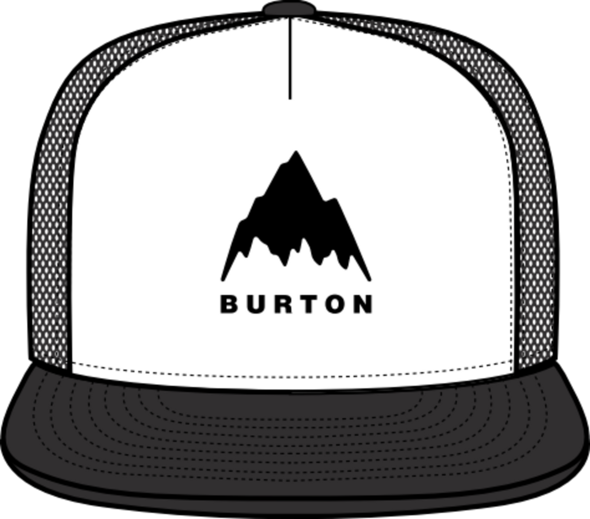 I-80 Snapback Trucker Hat - True Black