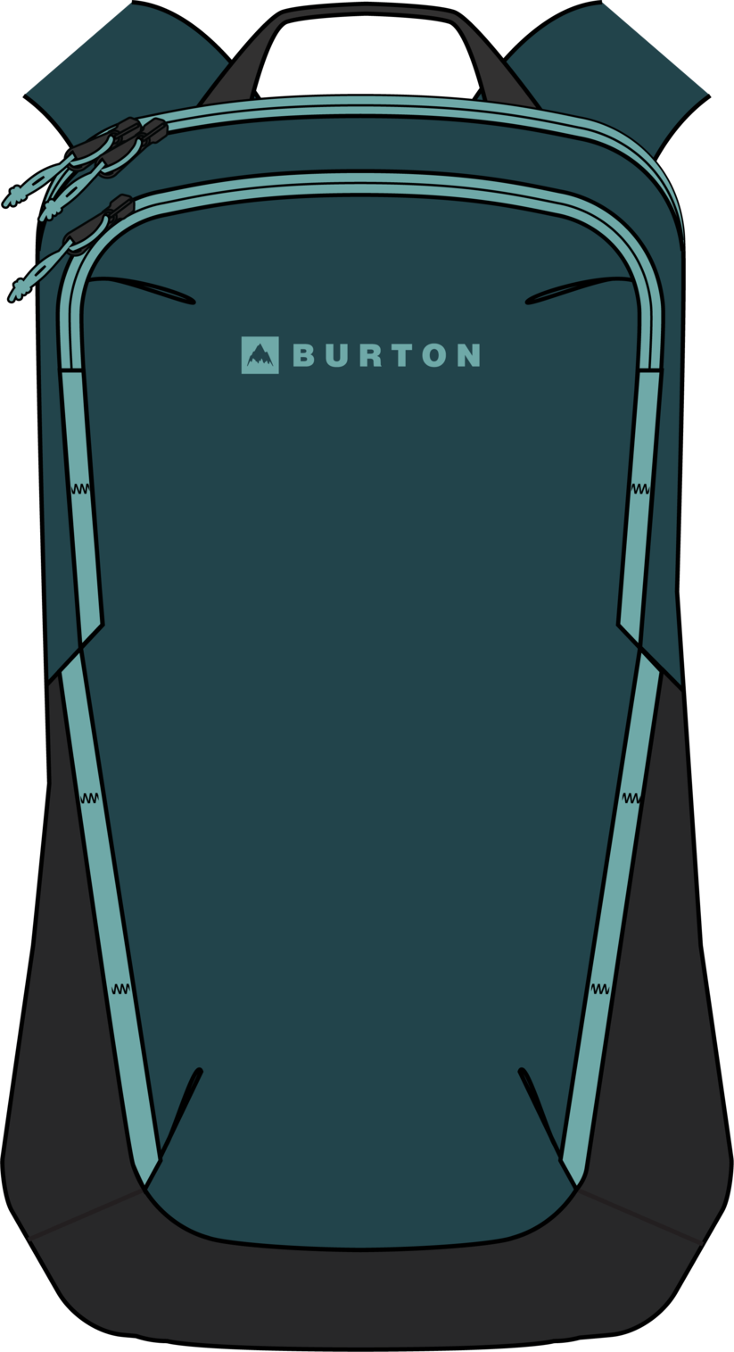 Day Hiker 22L Backpack - Atlantic Teal