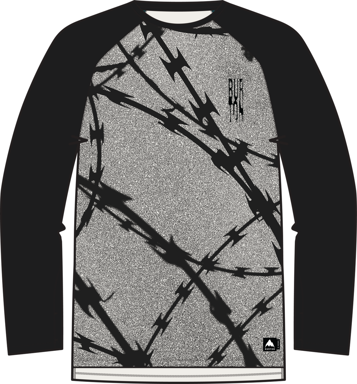 Men's Roadie Base Layer Tech T-Shirt - Bad Dog/True Black