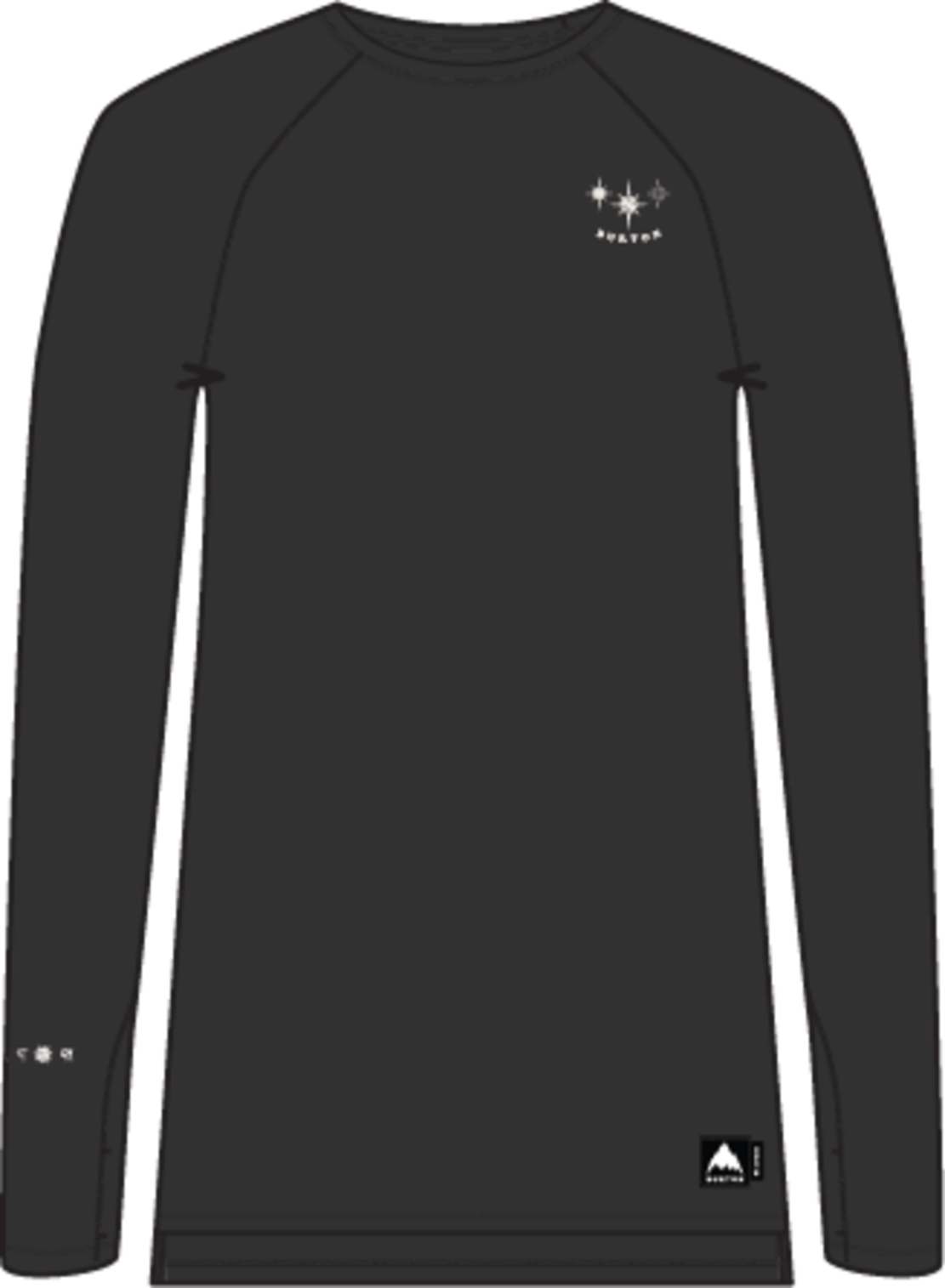 Women's Roadie Base Layer Tech T-Shirt - True Black