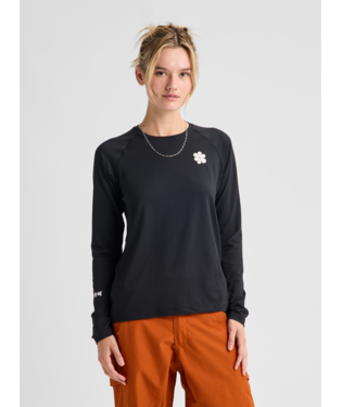 Women's Roadie Base Layer Tech T-Shirt - True Black