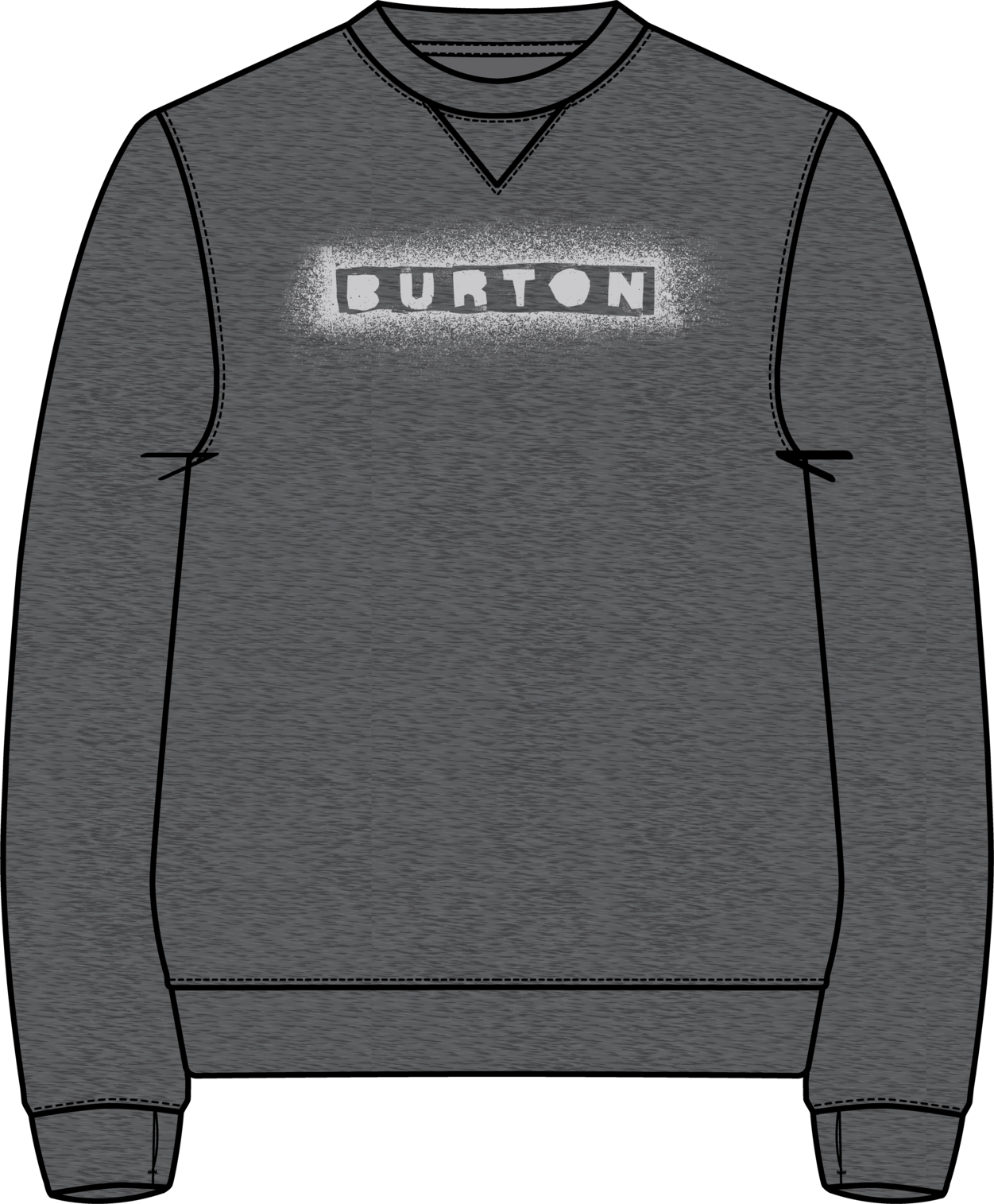 Men's Oak Pullover Crew - Gotham Gray Htr