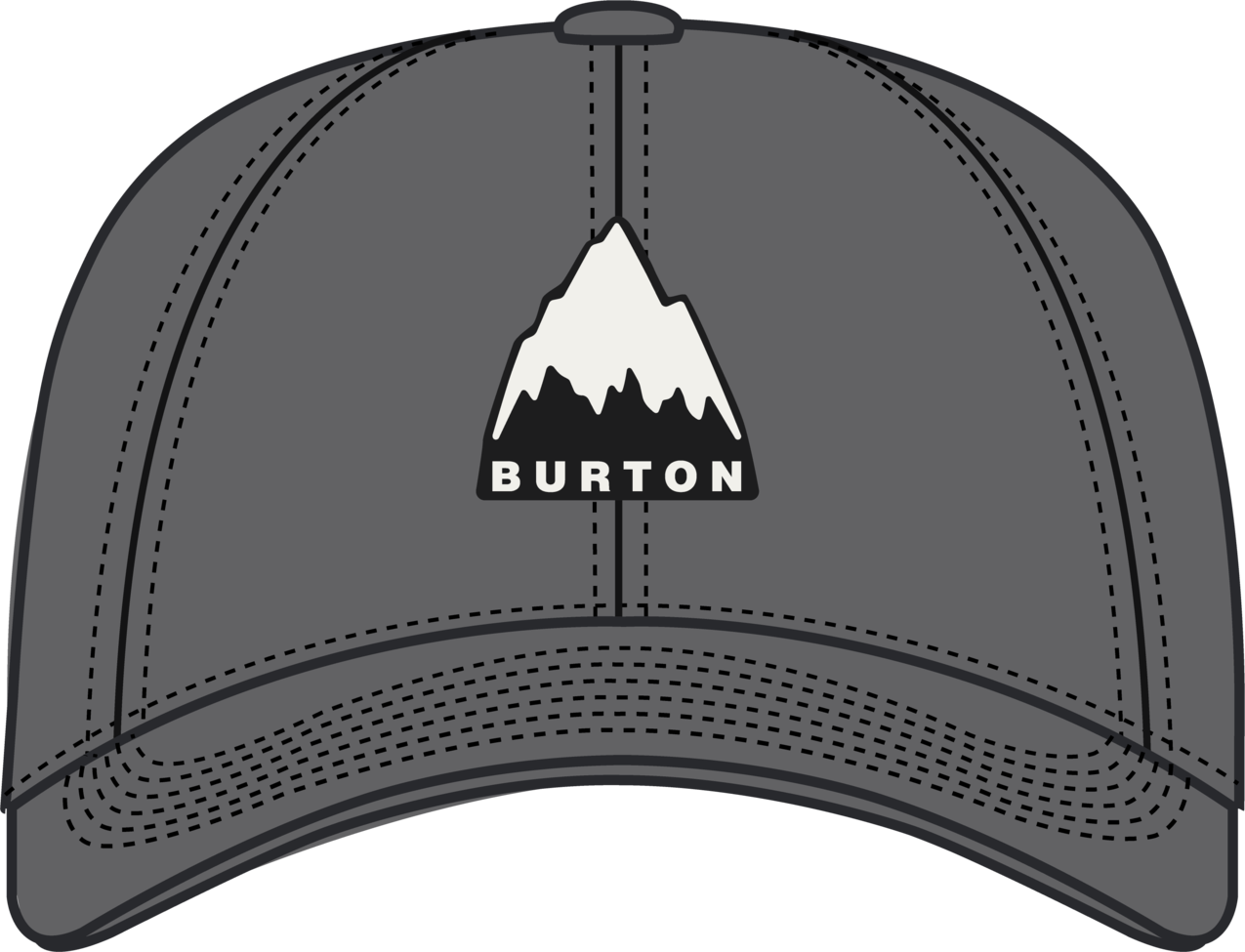Rad Dad Hat - Gotham Gray