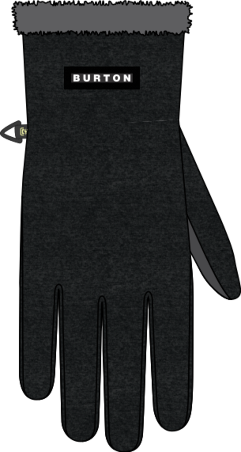 Women's Sapphire Gloves - True Black Heather