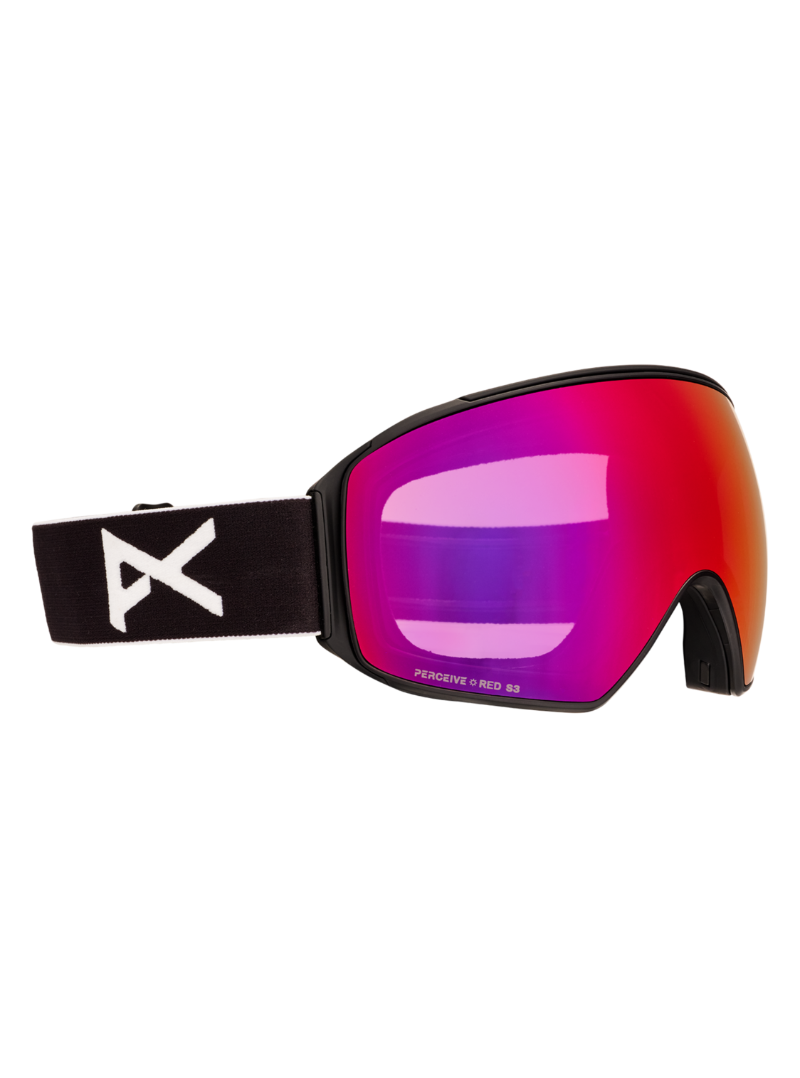 M4 Goggles (Toric) + Bonus Lens + MFI® Face Mask - Black/Perceive Sunny Red