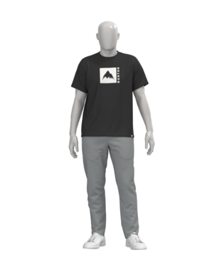 Men's Classic Mountain High Short Sleeve T-Shirt - True Black