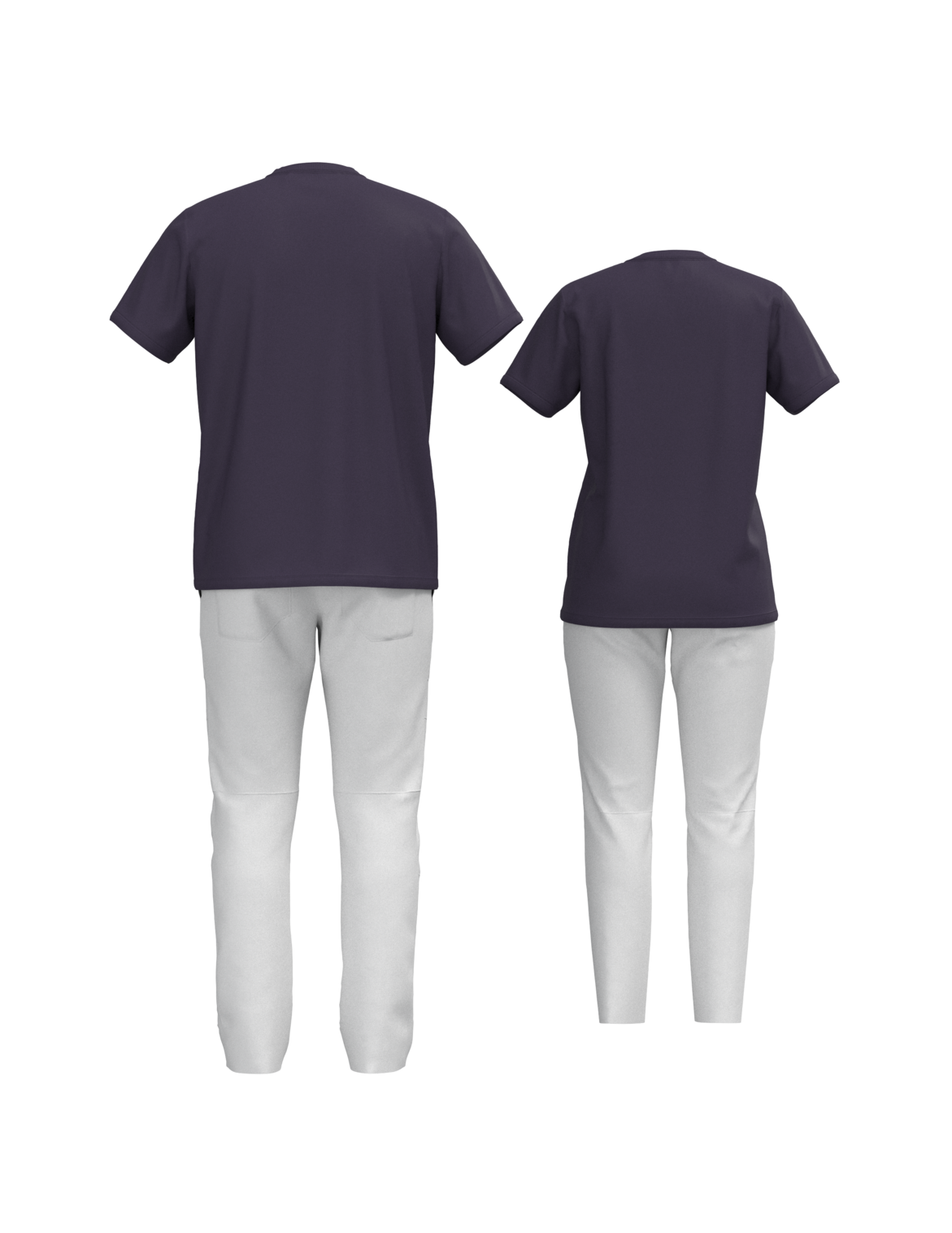 Men's Classic Mountain High Short Sleeve T-Shirt - Nightshade Purple