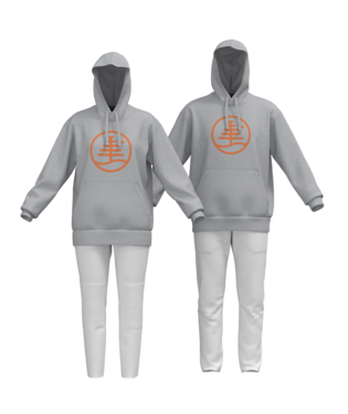 Men's Family Tree Pullover Hoodie - Gray Heather
