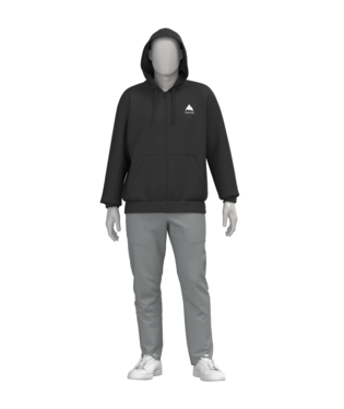 Elite Full-Zip Hoodie - True Black
