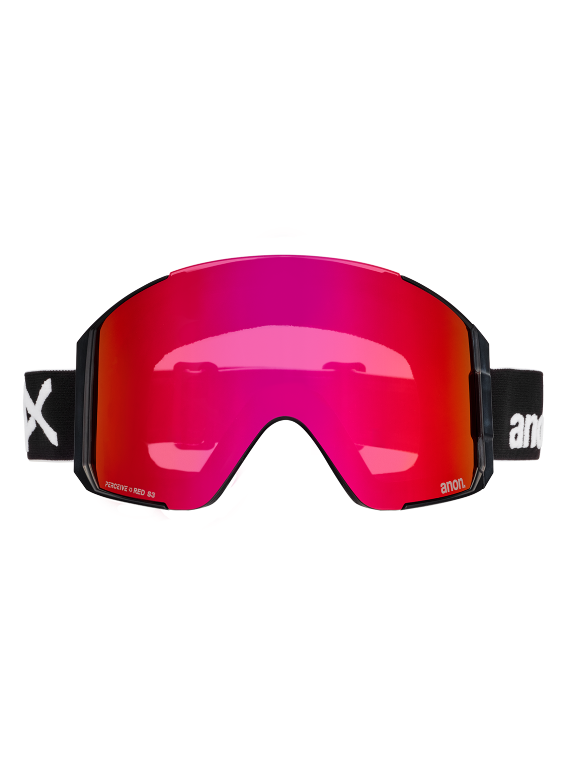 Sync Goggles + Bonus Lens + MFI® Face Mask - Black/Perceive Sunny Red