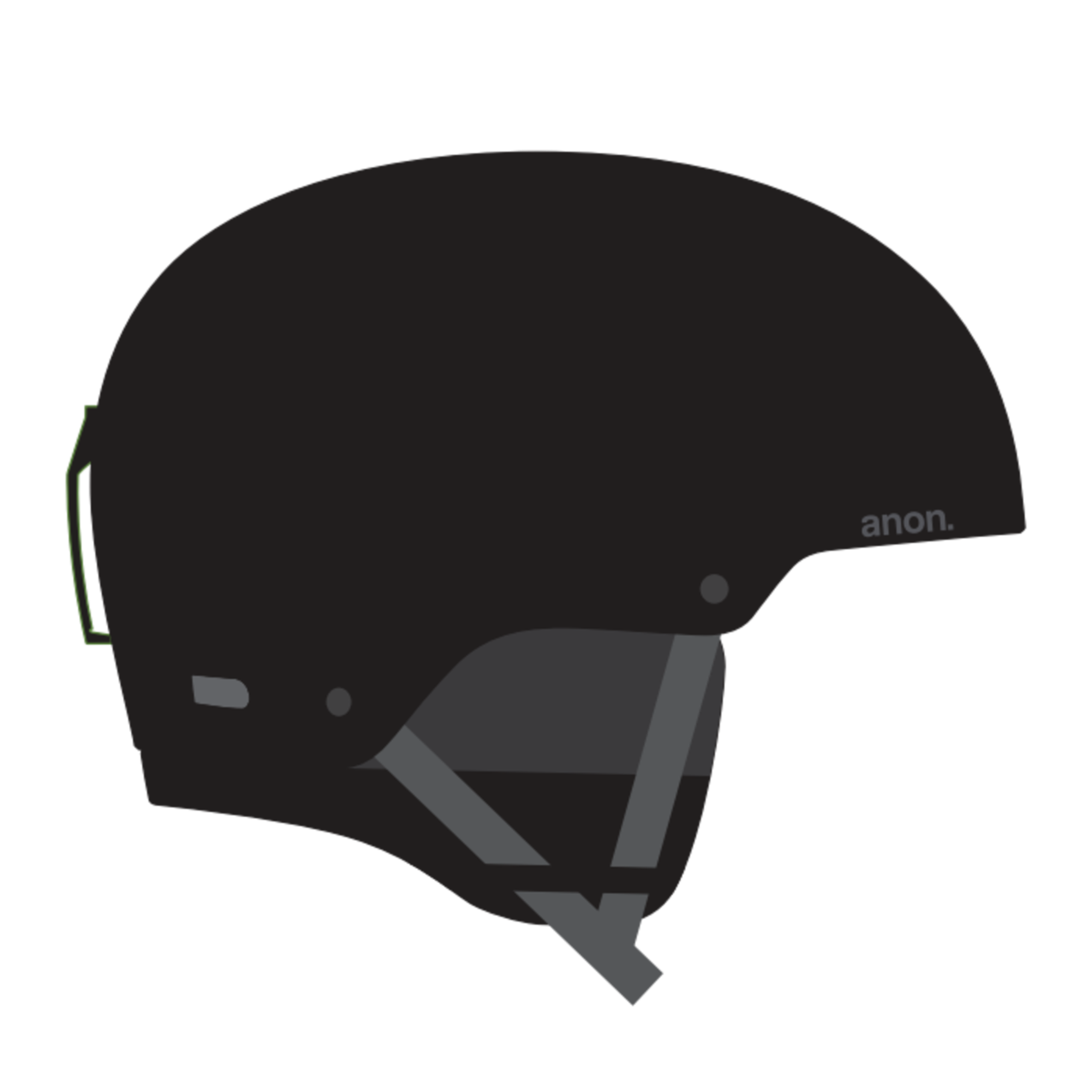 Kids' Rime 3 Ski & Snowboard Helmet - Black EU