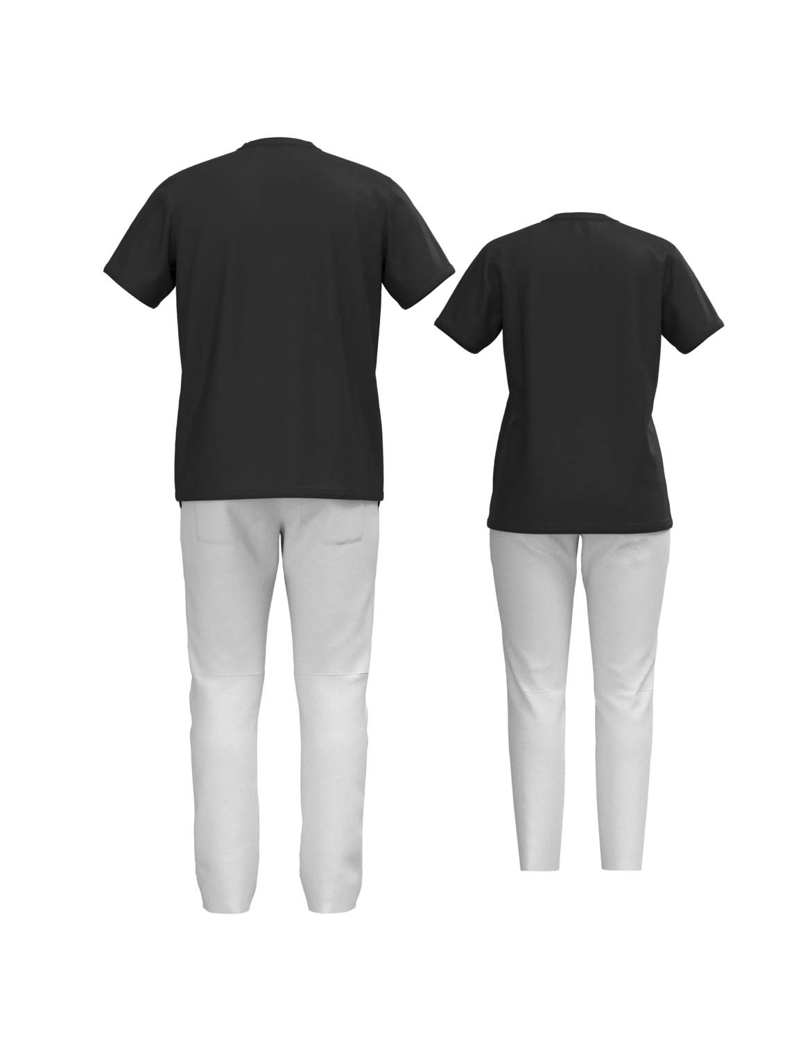 Men's Classic Short Sleeve T-Shirt - True Black