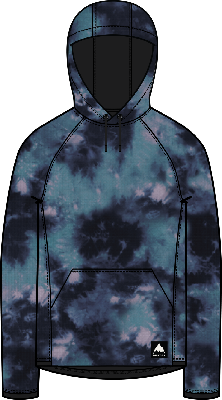 Women's Crown Weatherproof Pullover Fleece - Crystal Dye