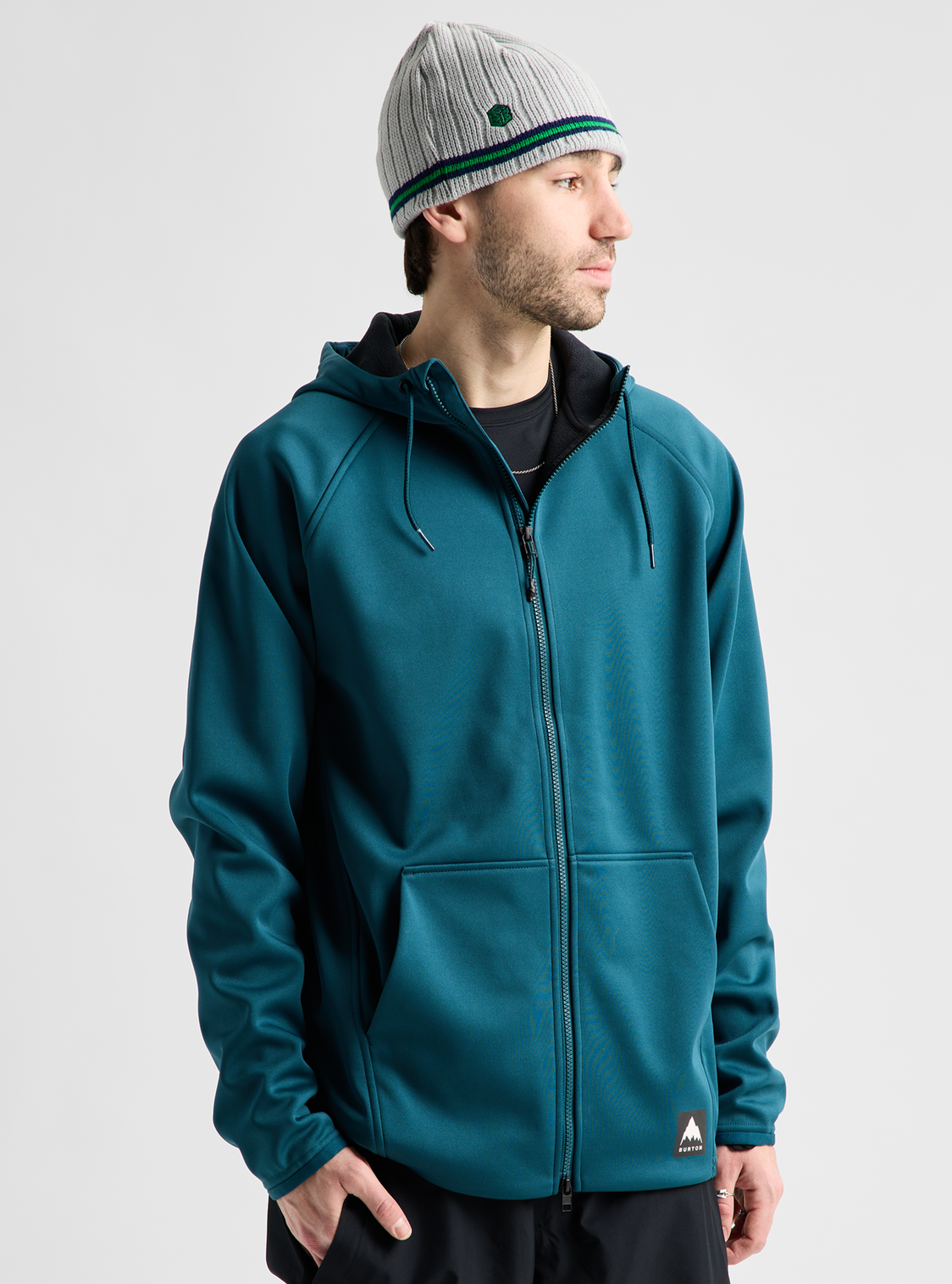 Men's Crown Weatherproof Full-Zip Fleece - Atlantic Teal