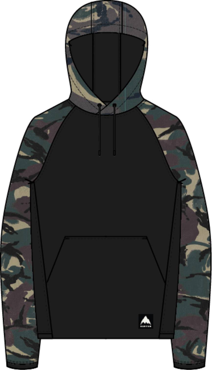 Men's Crown Weatherproof Pullover Fleece - SEERSK/TRUBLK